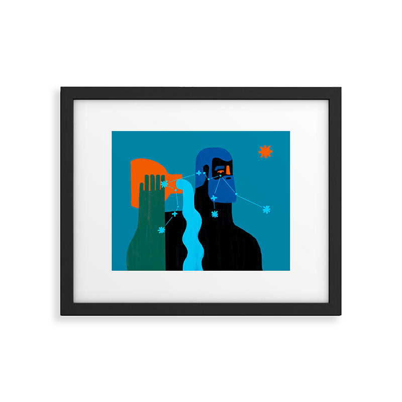 Aquarius Framed Art Print