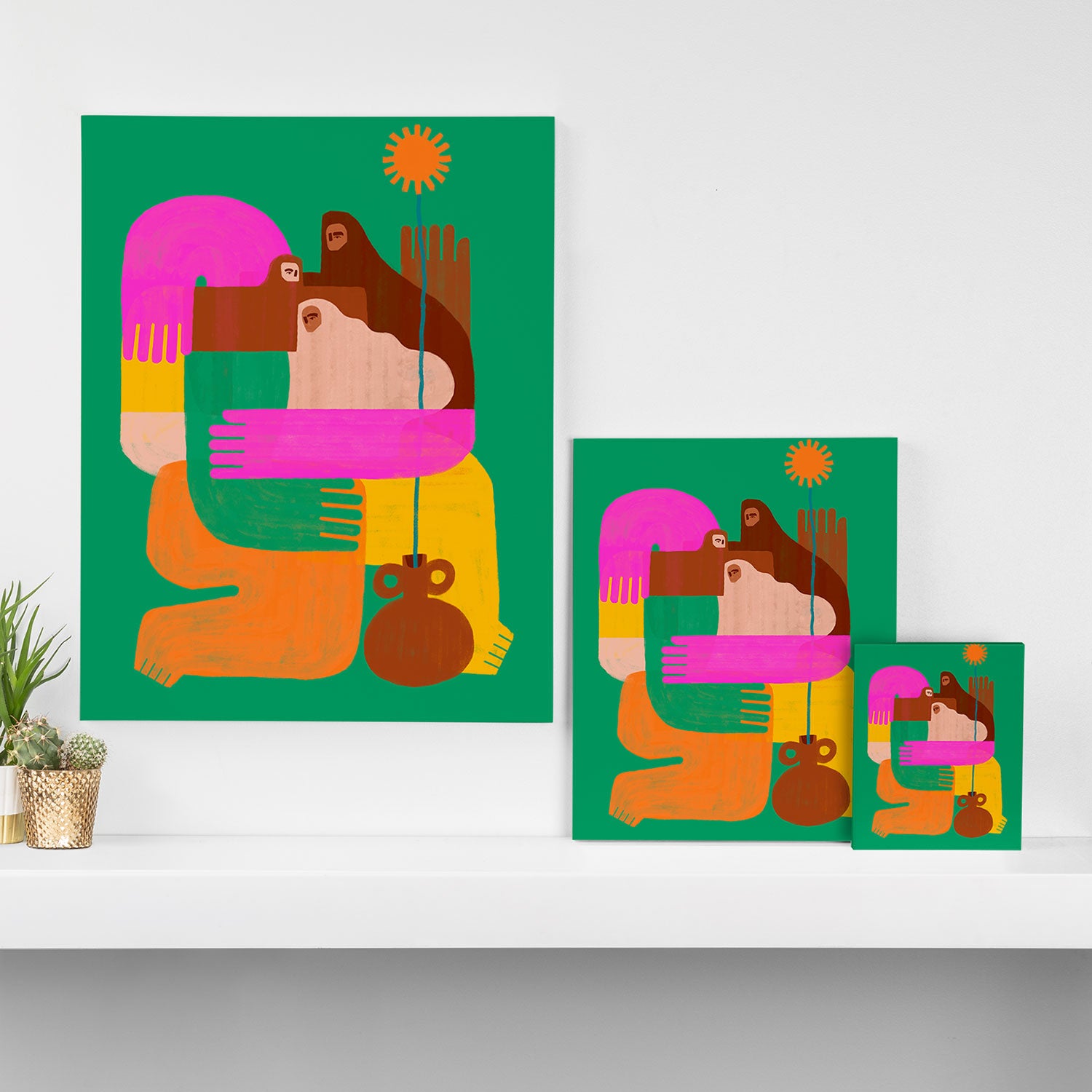 Familia Canvas Print Gallery Image 3