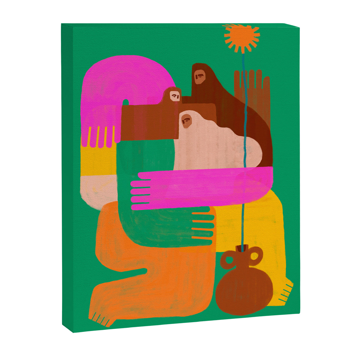 Familia Canvas Print