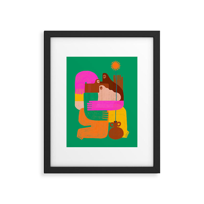 Familia Framed Art Print Gallery Image 1