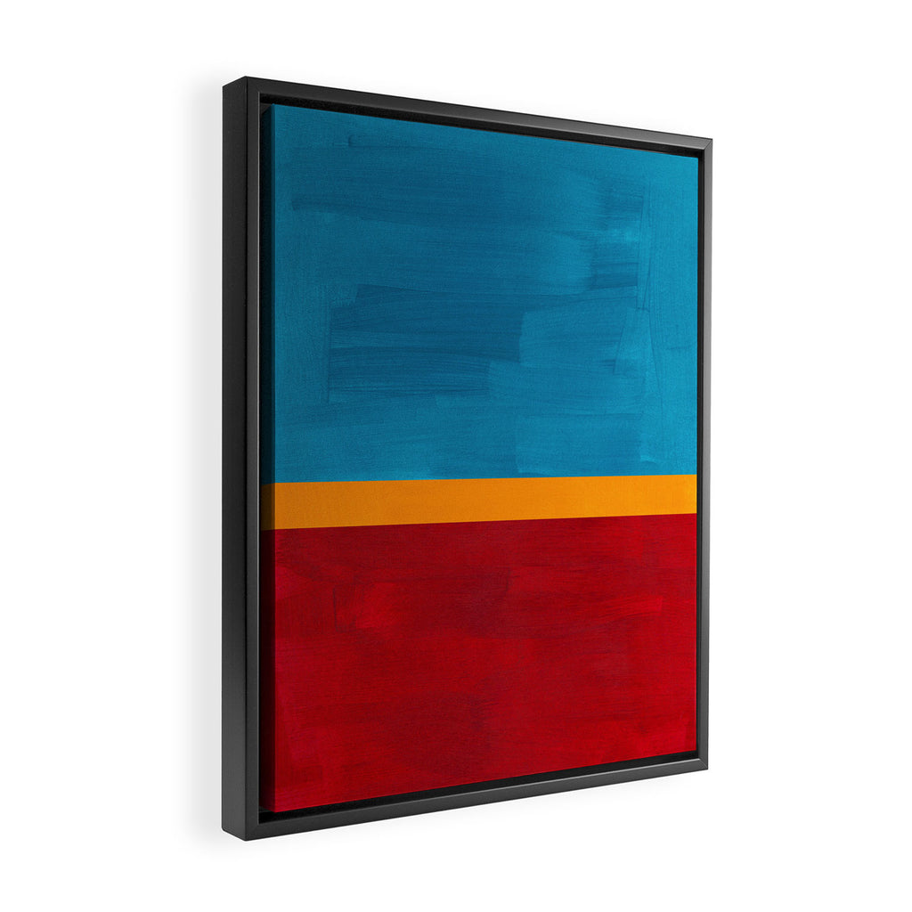 70s Glow  Framed Canvas Print Gallery Image 2