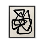 A Family Of Five Framed Canvas Print Gallery Image 6