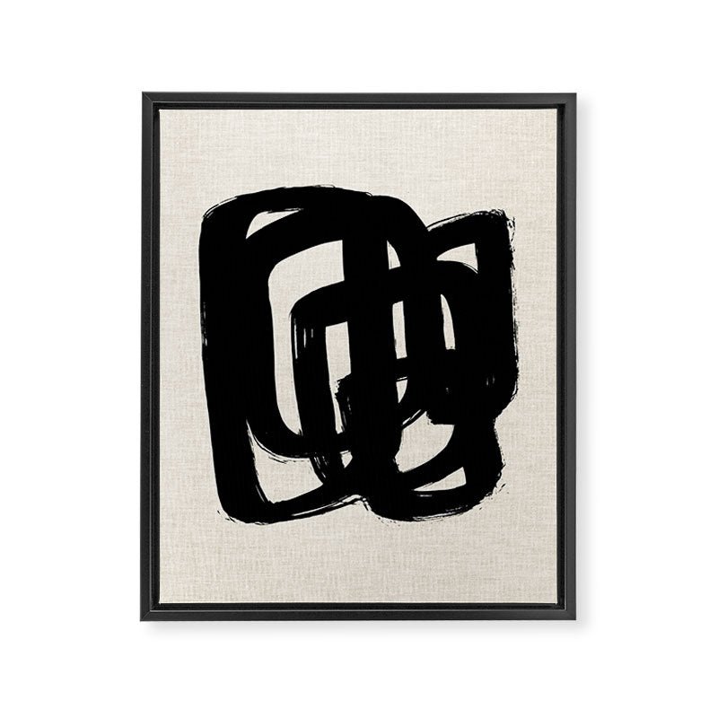 A Heavy Thought Framed Canvas Print Gallery Image 6
