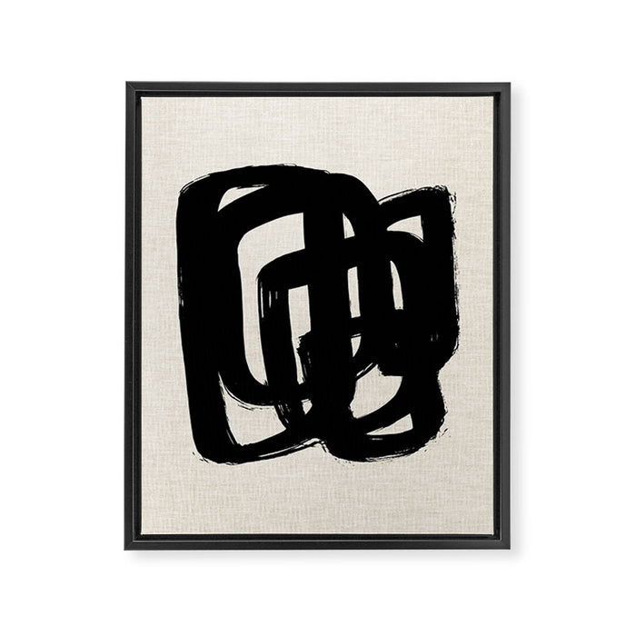 A Heavy Thought Framed Canvas Print Gallery Image 1