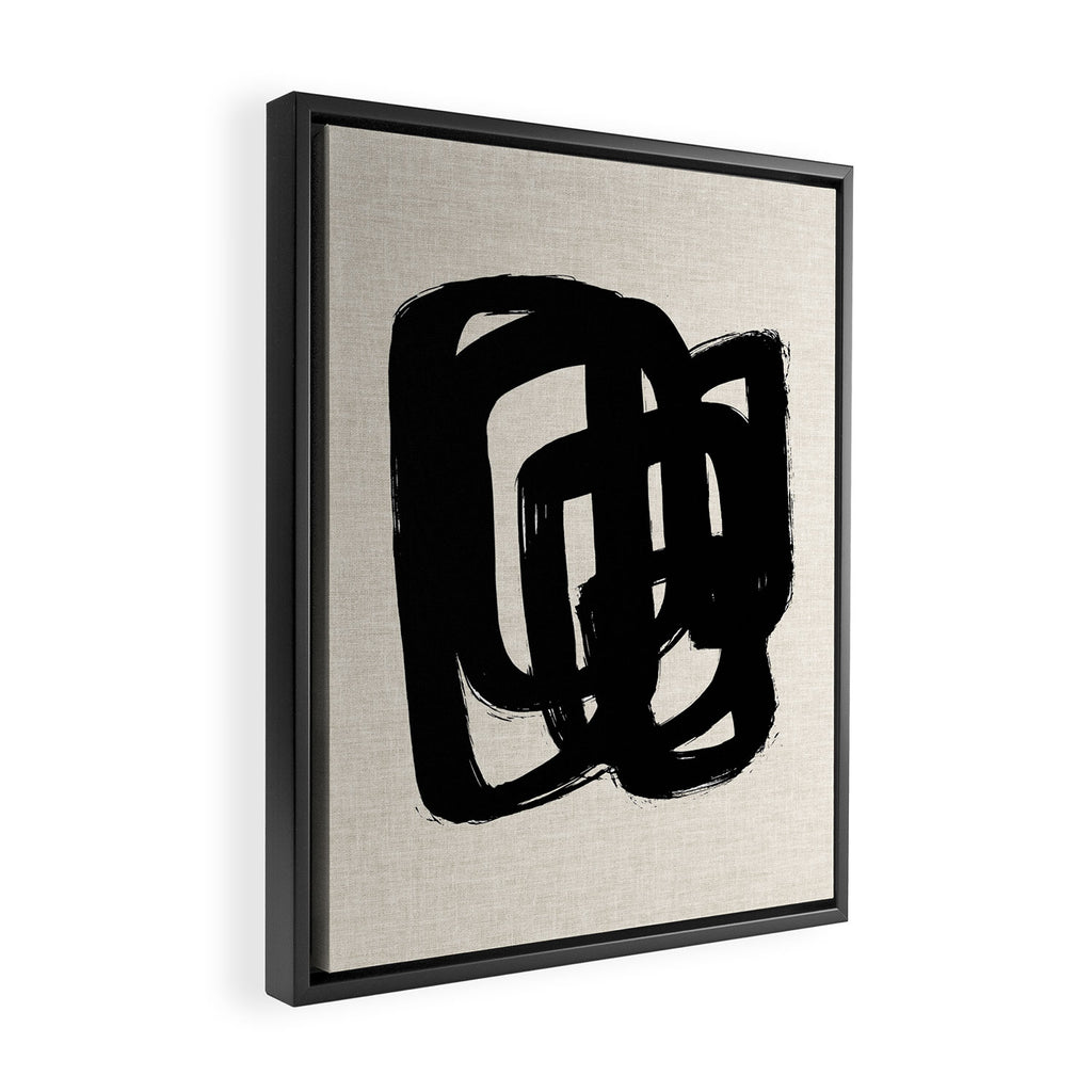 A Heavy Thought Framed Canvas Print Gallery Image 2