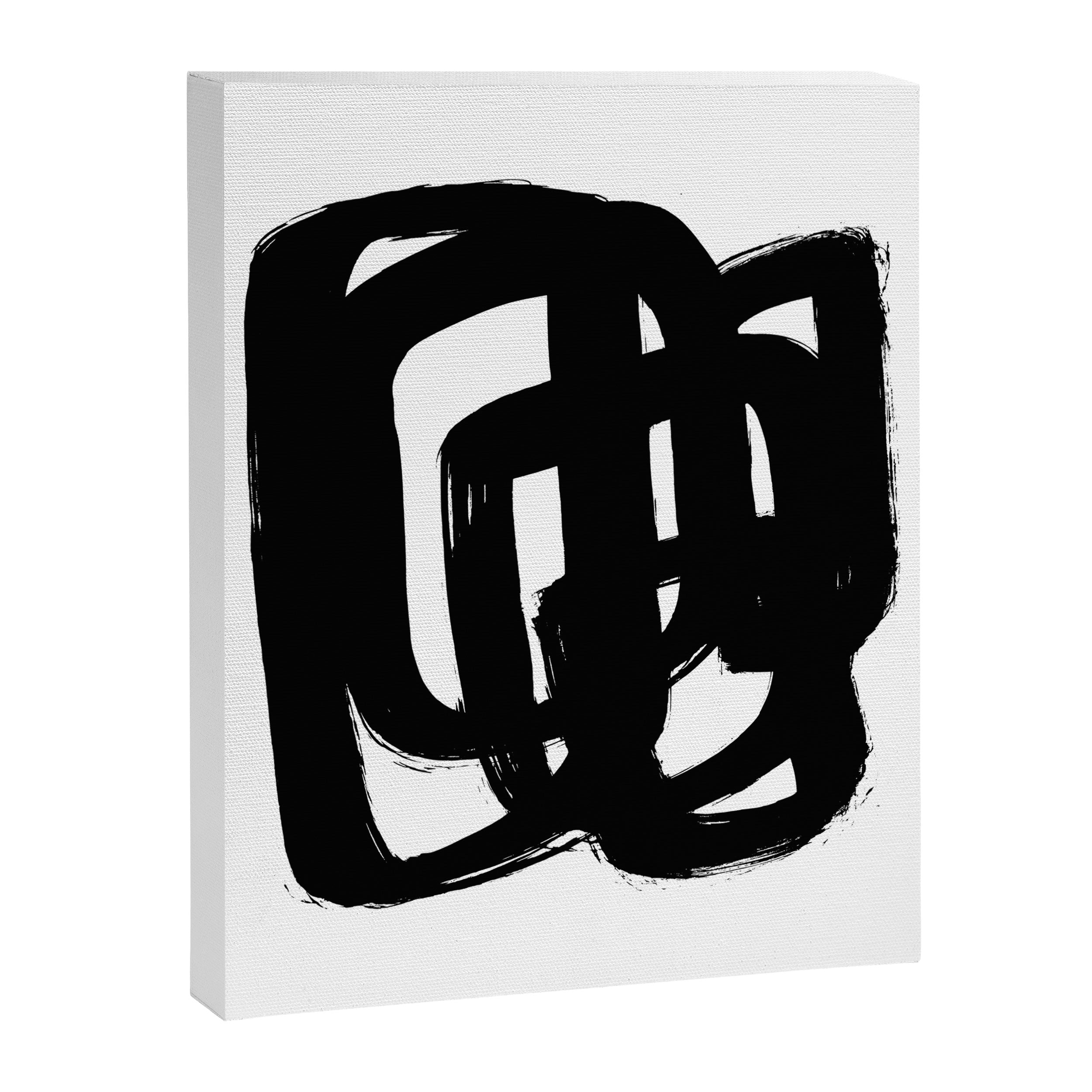 A Heavy Thought White Background Canvas Print Gallery Image 6