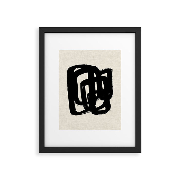 A Heavy Thought Framed Art Print Gallery Image 1