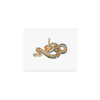 A snake by Johan Teyler  Art Print Gallery Image 1