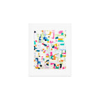 A Thousand Springs Blooming #2 Fun Colorful Abstract Painting by Ejaaz Haniff Art Print Gallery Image 1
