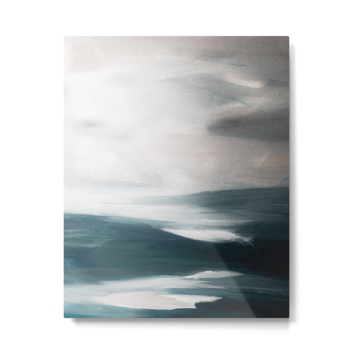 Abstract Oil Painting No. 117 Metal Print Gallery Image 1