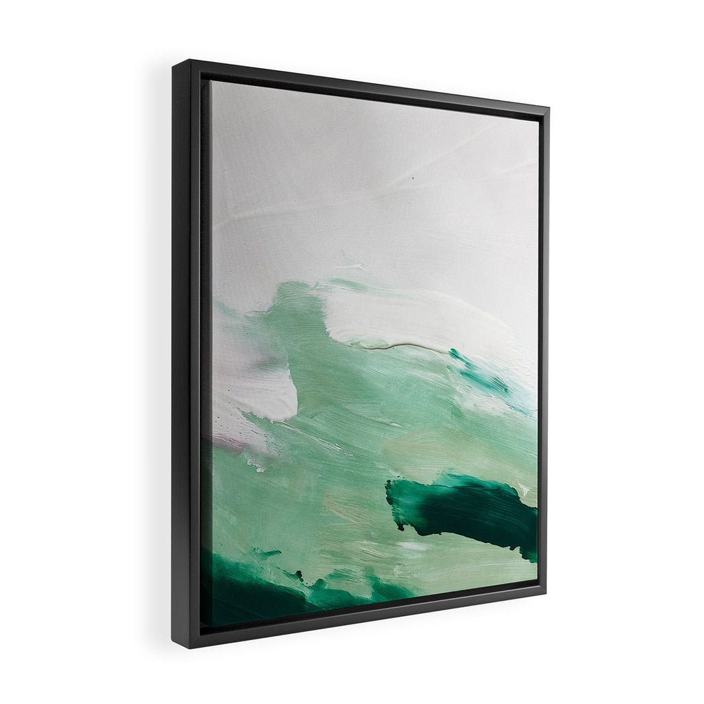 Abstract Oil Painting No. 44 Framed Canvas Print Gallery Image 2