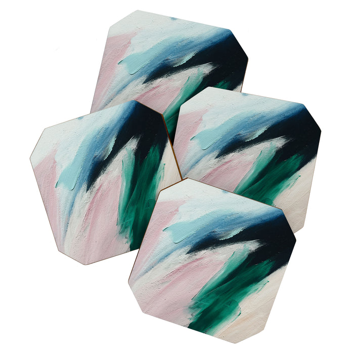 Abstract Oil Painting No. 47 Coaster Gallery Image 1