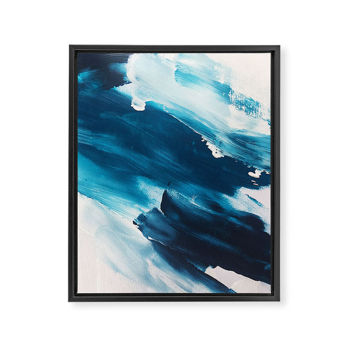 Abstract Oil Painting No. 52 Framed Canvas Print Gallery Image 1