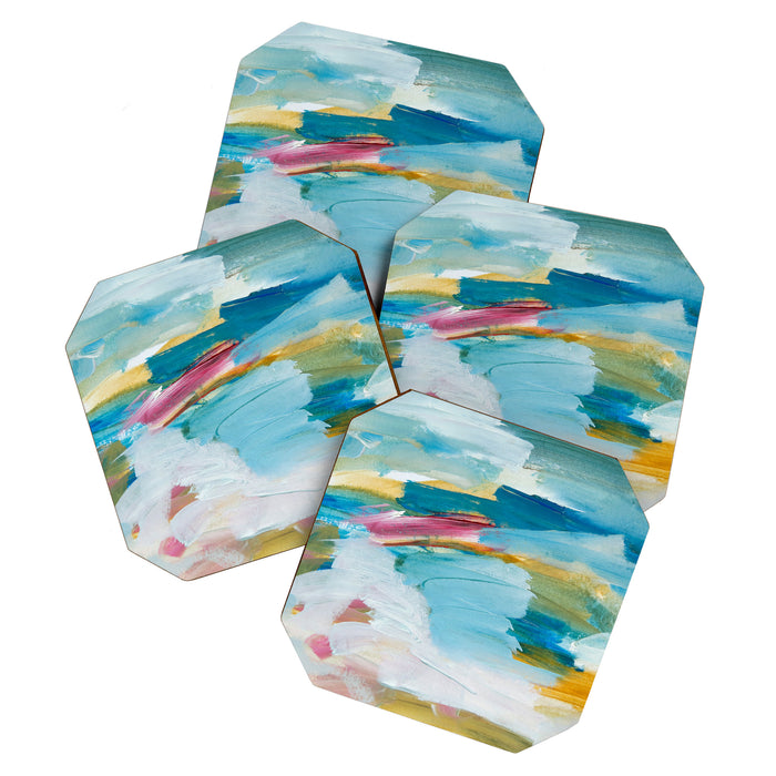 Abstract Oil Painting No. 55 Coaster Gallery Image 1