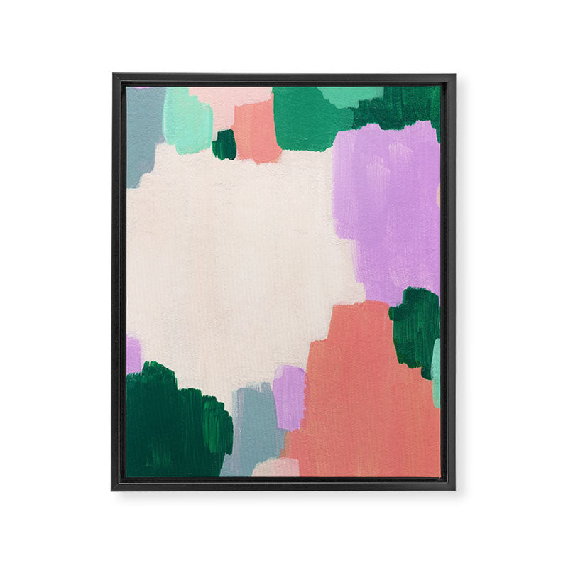 Abstract Oil Painting No. 70 Framed Canvas Print Gallery Image 6