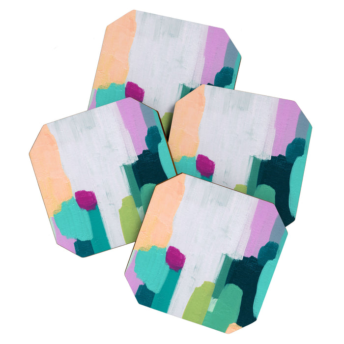 Abstract Oil Painting No. 89 Coaster Gallery Image 1