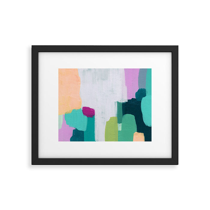 Abstract Oil Painting No. 89 Framed Art Print Gallery Image 1