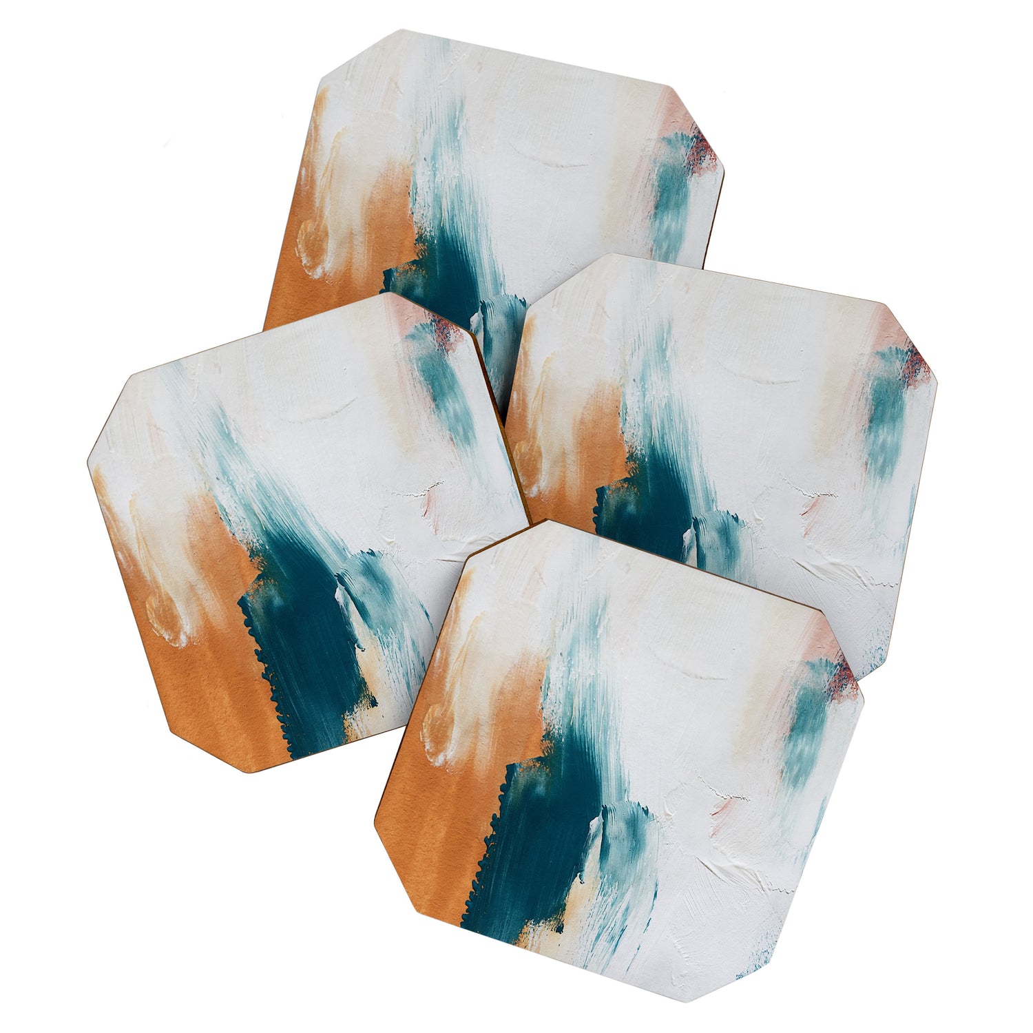 Abstract Oil Painting No.25 Coaster Gallery Image 1