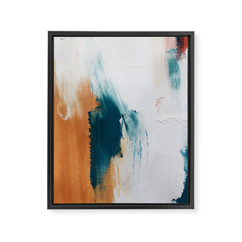 Abstract Oil Painting No.25 Framed Canvas Print Gallery Image 6