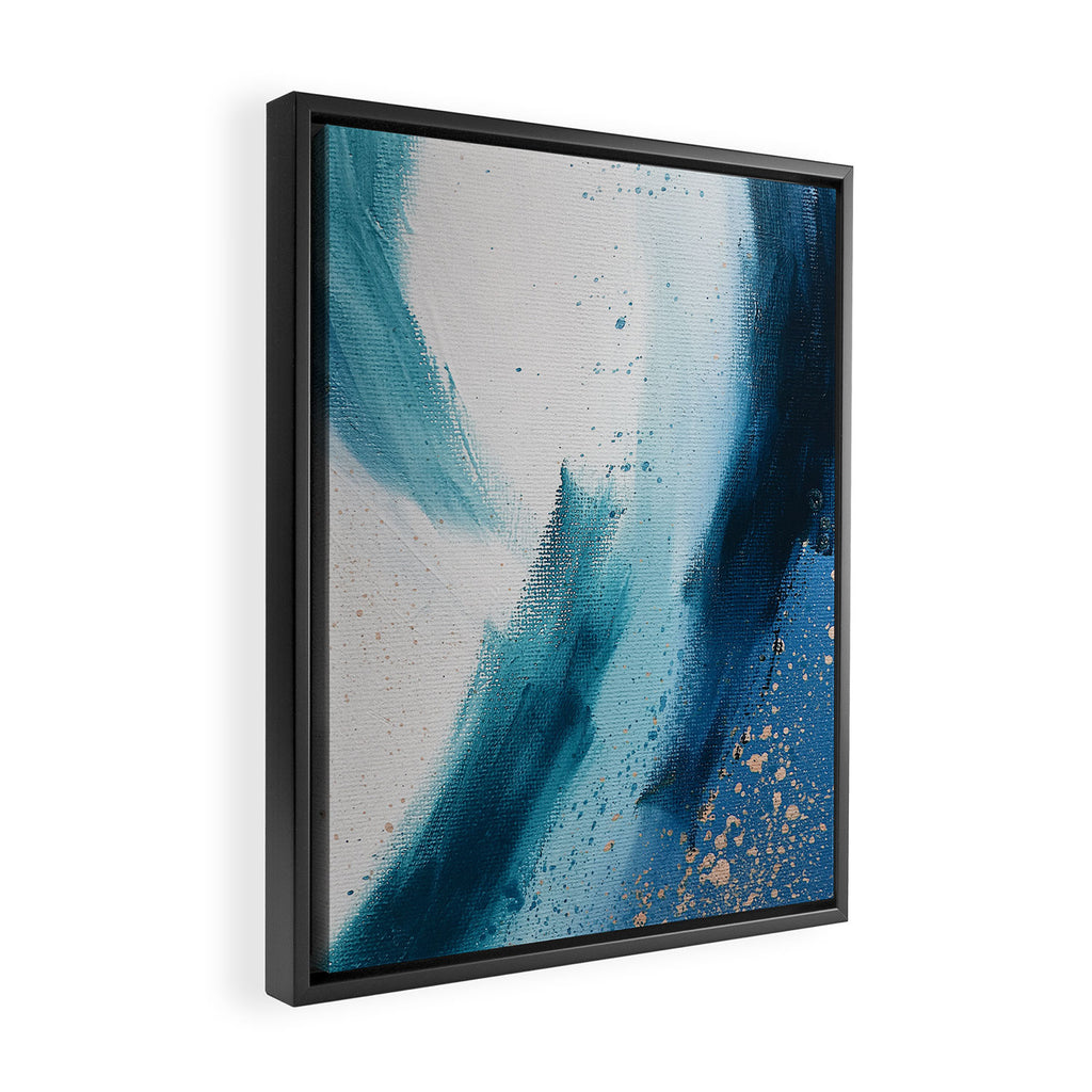Abstract Oil Painting No.33 Framed Canvas Print Gallery Image 2