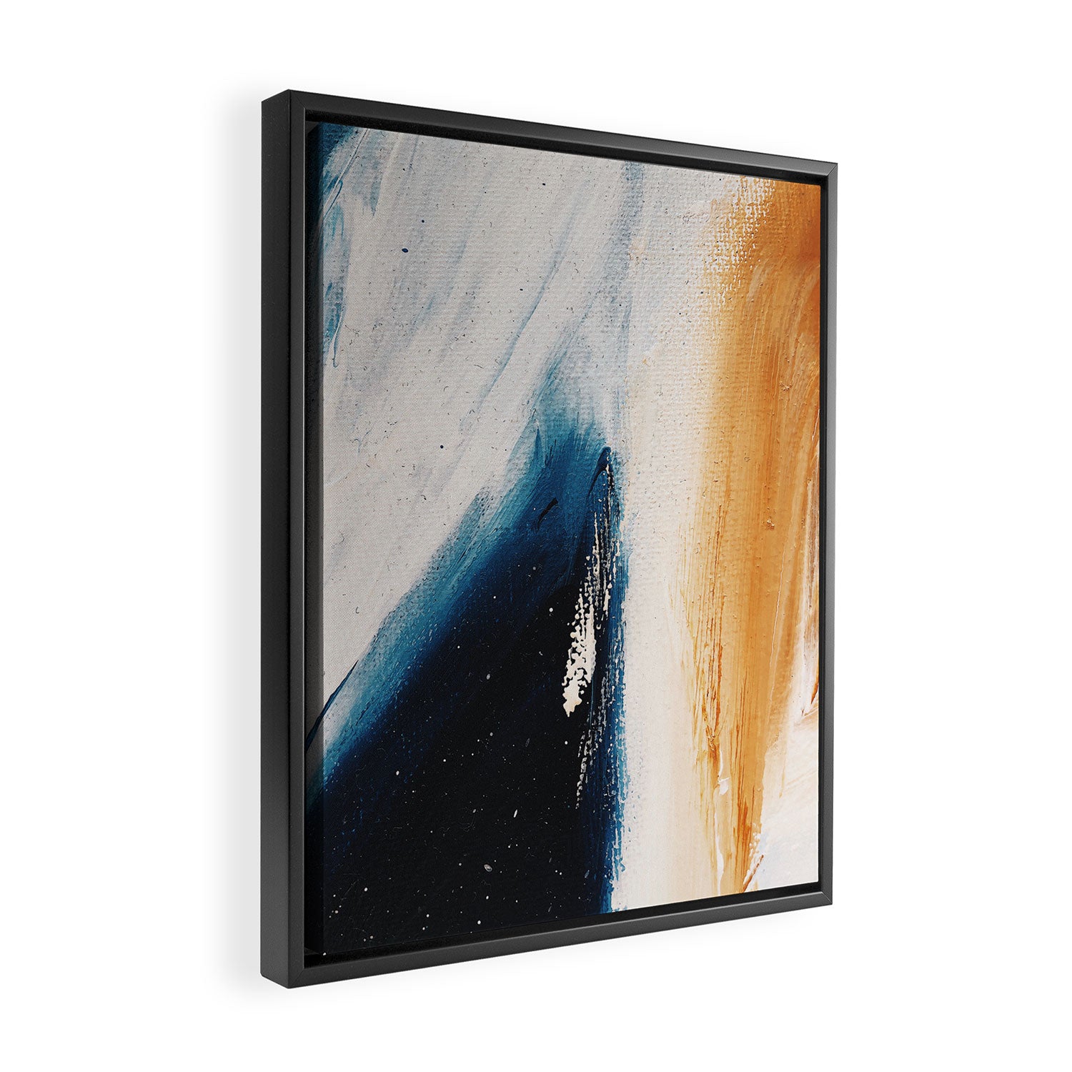 Abstract Oil Painting No.37 Framed Canvas Print Gallery Image 2