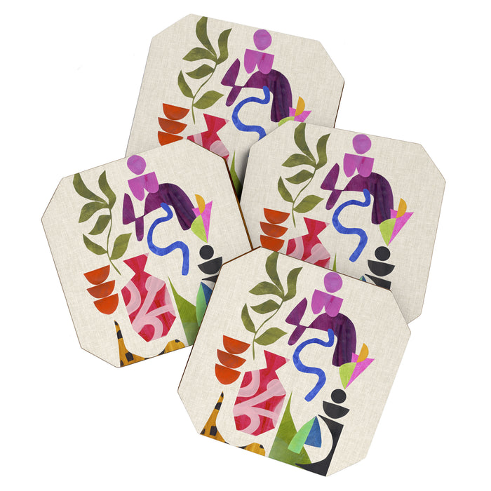 Afternoon Bloom Coaster Gallery Image 1