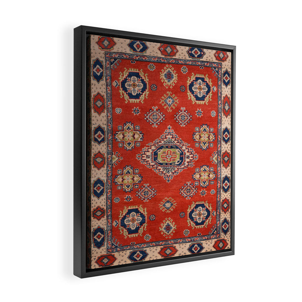 Afternoon Flower Glow Framed Canvas Print Gallery Image 2