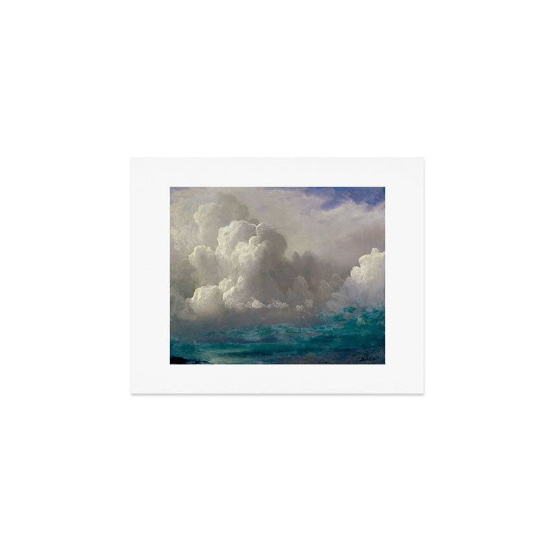 Albert Bierstadt Storm Clouds 1880 Art Print Gallery Image 1