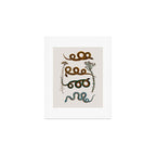 Albertus Seba Baby Breath Snakes  Art Print Gallery Image 1