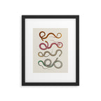 Albertus Seba Snakes Illustration Leopard Snake  Framed Art Print Gallery Image 5