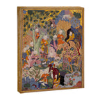 Alexander asking a dervish for knowledge that will enable him to win a battle Antique Islamic Art  Canvas Print Gallery Image 6
