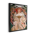 Alphonse Mucha F. Champenois Imprimeur-Éditeur  Framed Canvas Print Gallery Image 2