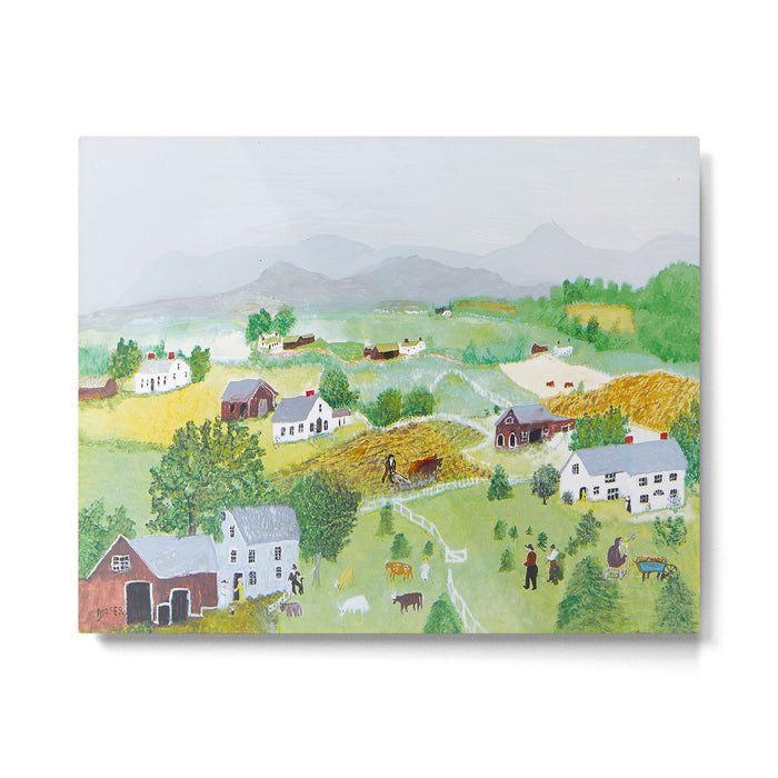 Anna Mary Robertson 'Grandma' Moses Mountains American Folk Art Metal Print Gallery Image 1