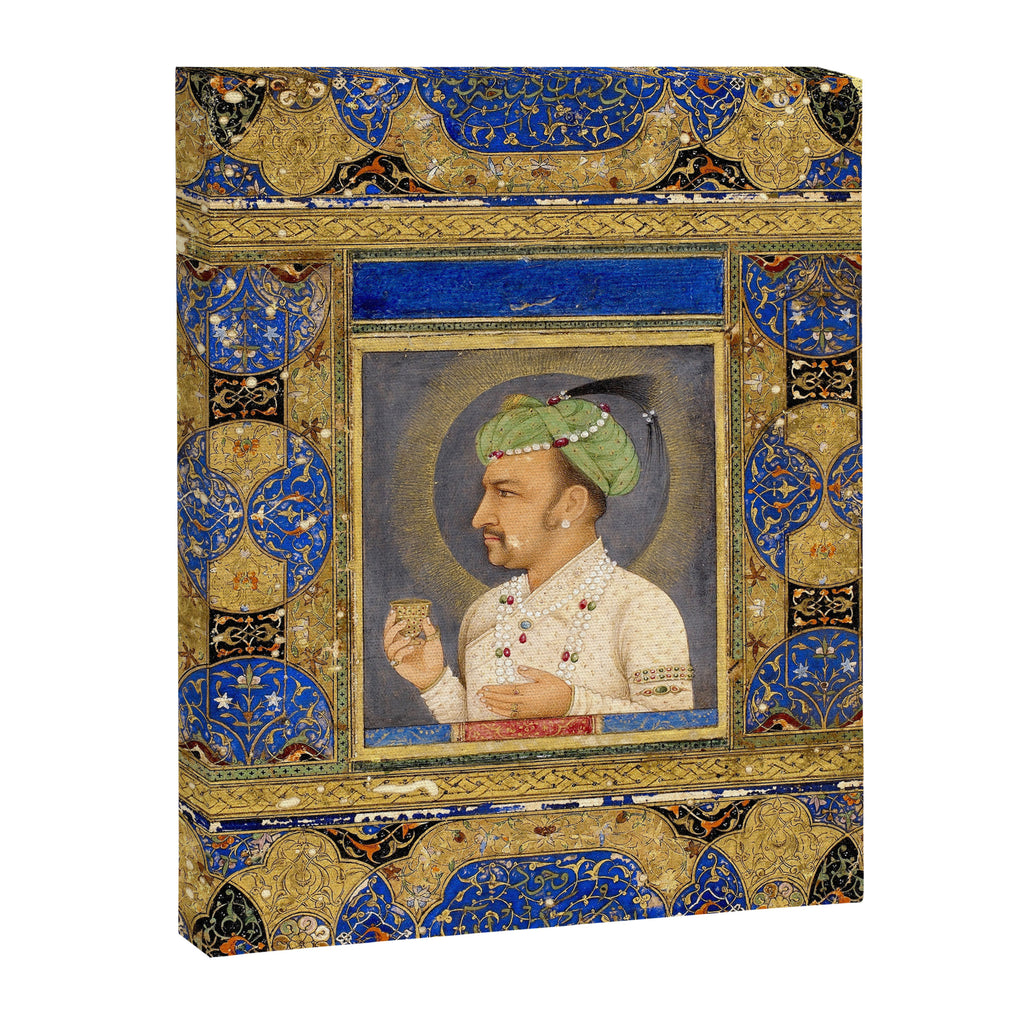 Antique Indian Miniature Painted Illustration Canvas Print Gallery Image 6