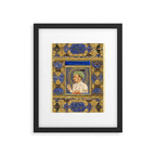 Antique Indian Miniature Painted Illustration Framed Art Print Gallery Image 5