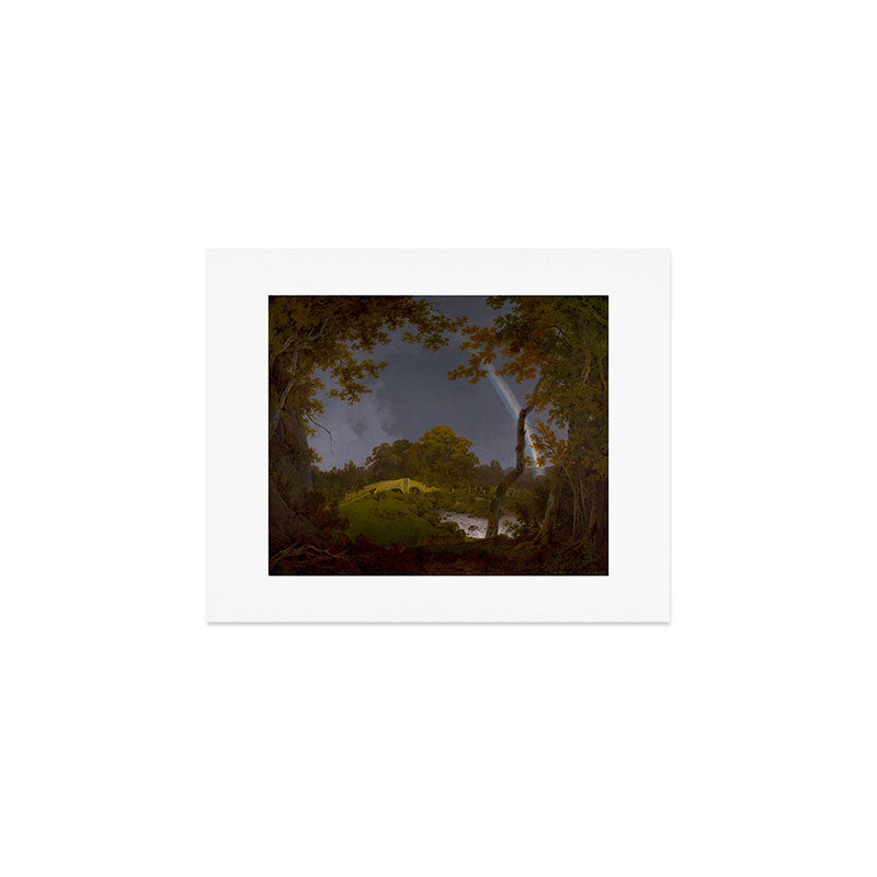 Antique Oil Painting Rainbow Art Print Gallery Image 1