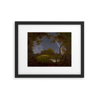 Antique Oil Painting Rainbow Framed Art Print Gallery Image 5