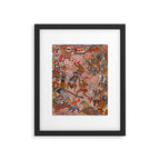 Antique Persian Art Battle Scene Framed Art Print Gallery Image 5