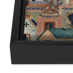 Antique Persian Art Framed Canvas Print Gallery Image 3