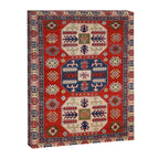 Arrow Spiral Kazak Handmade Rug Canvas Print Gallery Image 6