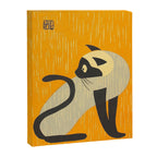 Asai Kiyoshi Japanese Woodblock Siamese Cat Midcounty Modern Art Canvas Print Gallery Image 6