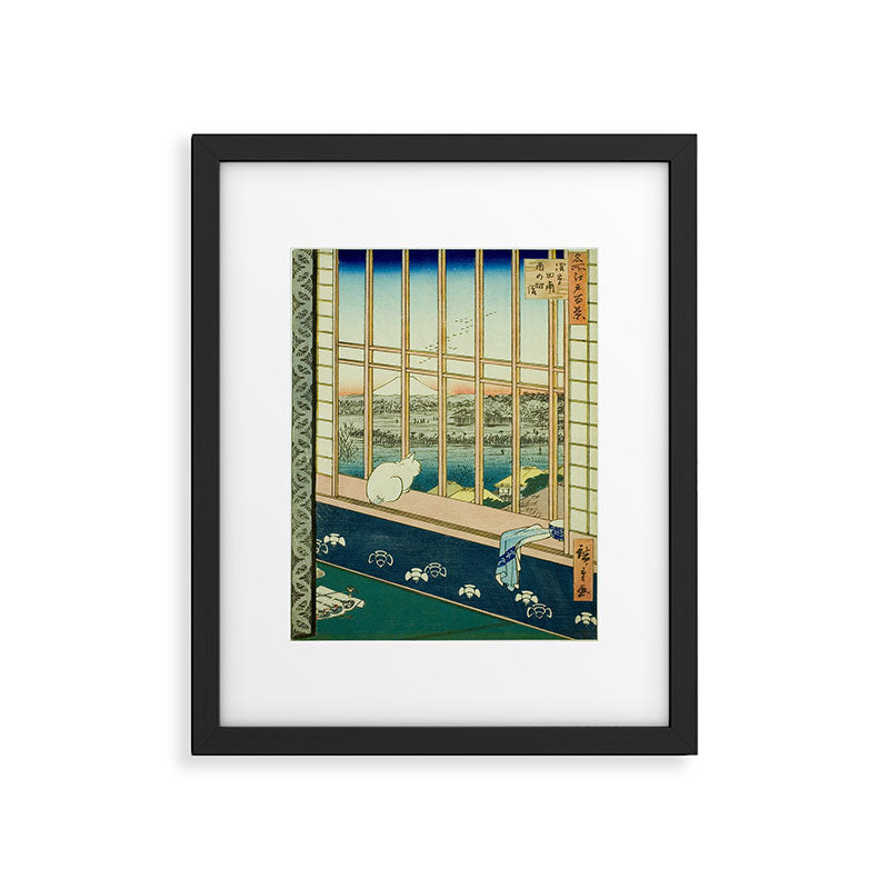 Asakusa Rice Fields and Torinomachi Festival ( Framed Art Print Gallery Image 5