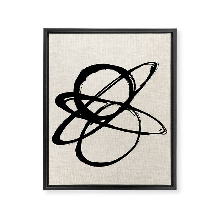 Astral Orbit  Framed Canvas Print Gallery Image 1