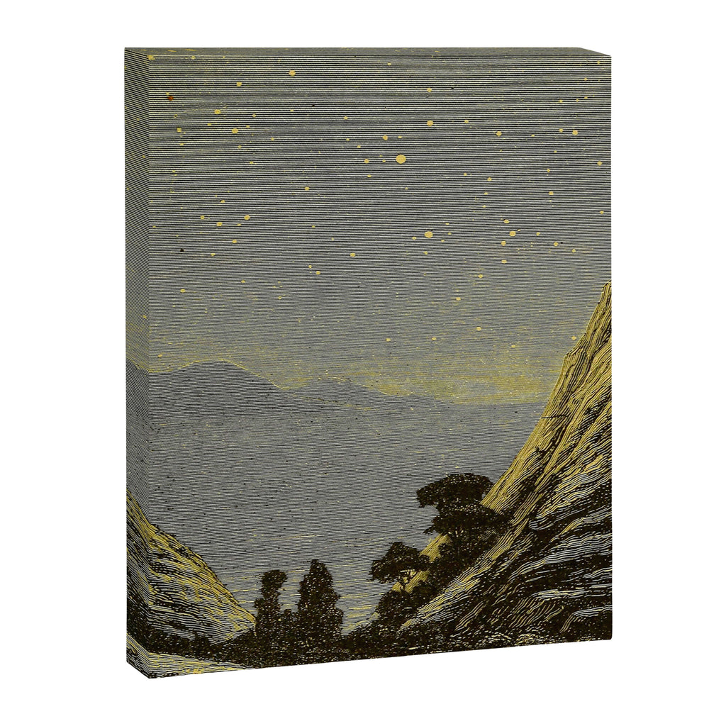Astronomy for amateurs - 1904 Star Night Sky Landscape Canvas Print Gallery Image 6