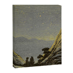 Astronomy for amateurs - 1904 Star Night Sky Landscape Canvas Print Gallery Image 6