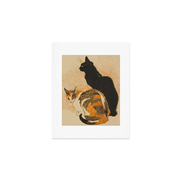 At the Bodiniere Théophile-Alexandre Steinlen 1894 Cat Ink Illustration Art Print Gallery Image 1