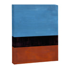Autumn Sky Color field Abstract Mid Century Modern Minimalist  Canvas Print Gallery Image 6