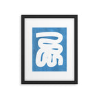 Baby Blue Wiggle Run Framed Art Print Gallery Image 5