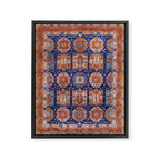 Bejewelled Winter Crystal Framed Canvas Print Gallery Image 6