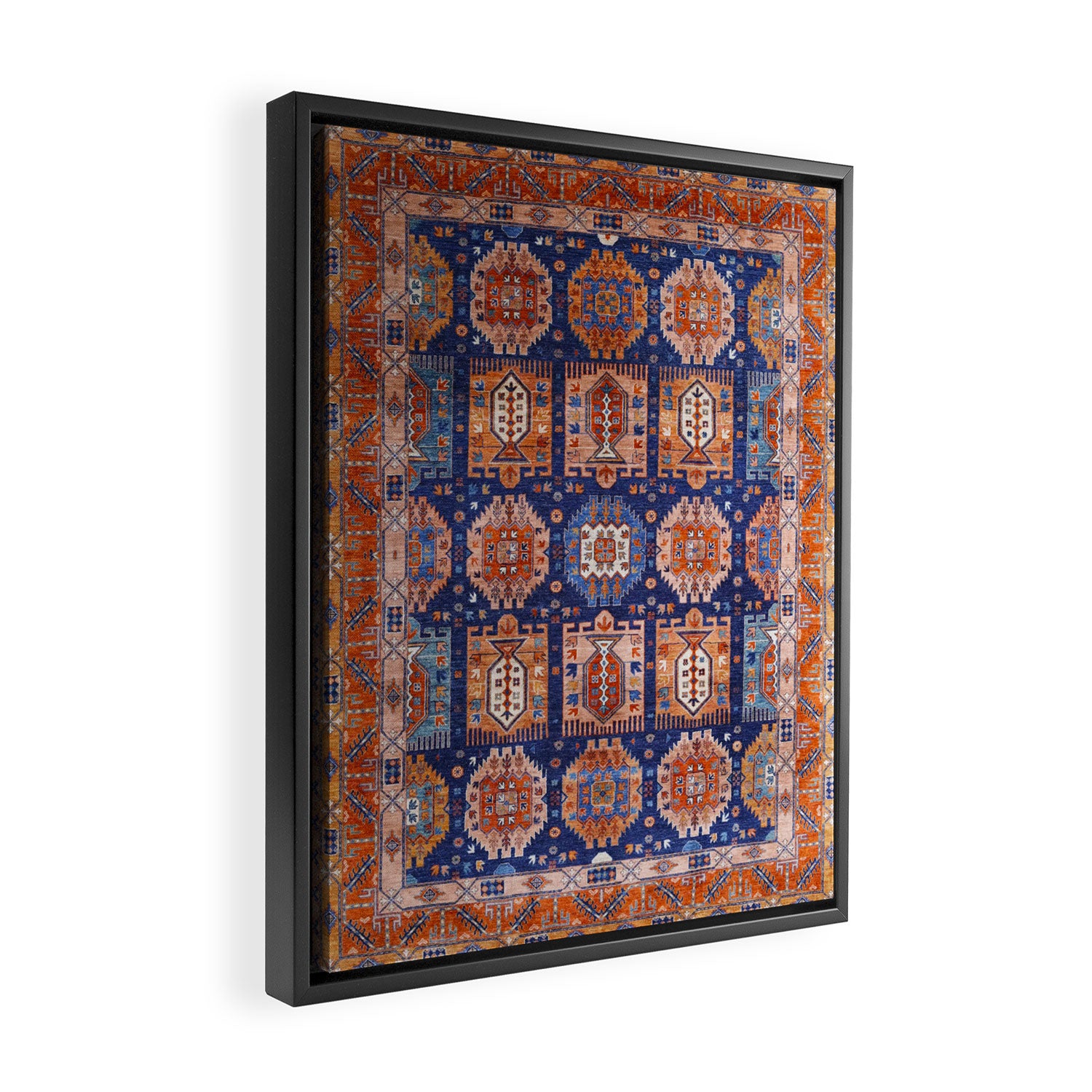 Bejewelled Winter Crystal Framed Canvas Print Gallery Image 2